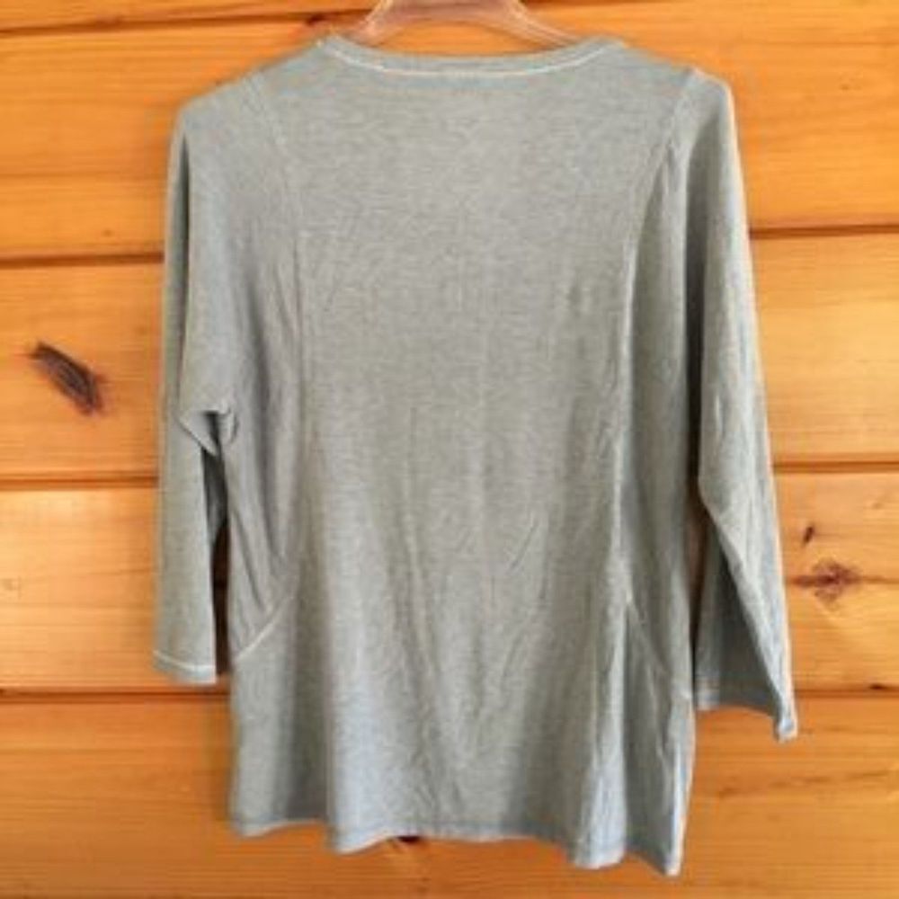 Zenergy By Chico Top, gray with silver threads 0 - Picture 3 of 3